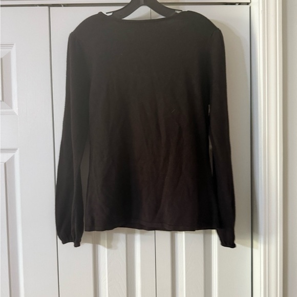 Cato Black Fitted Buttoned Blouse - Picture 2 of 4